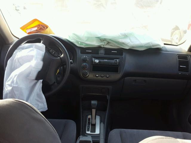 2HGES26723H564959 - 2003 HONDA CIVIC EX BLUE photo 9