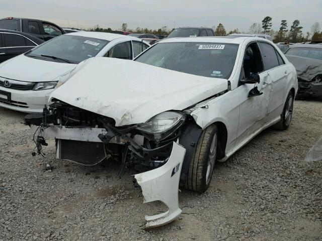 WDDHF5KB6DA667450 - 2013 MERCEDES-BENZ E 350 WHITE photo 2