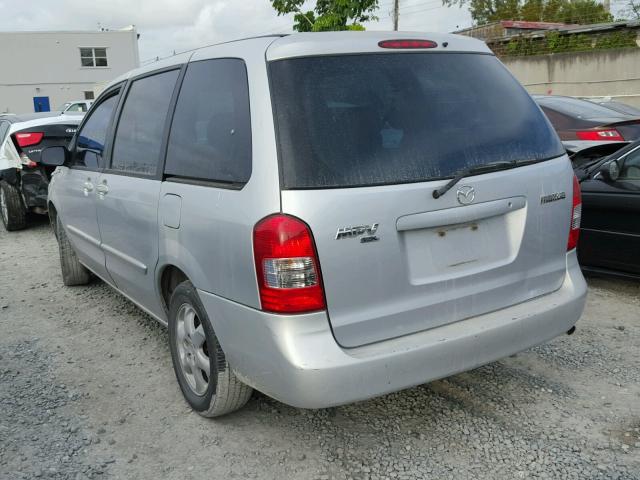 JM3LW28G9Y0116535 - 2000 MAZDA MPV WAGON SILVER photo 3