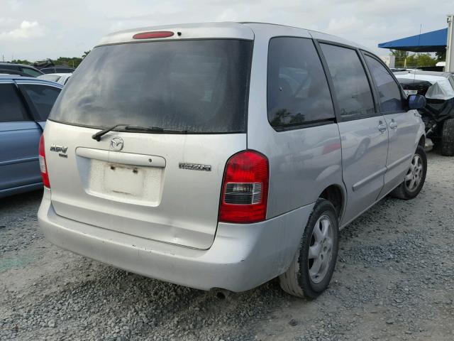 JM3LW28G9Y0116535 - 2000 MAZDA MPV WAGON SILVER photo 4