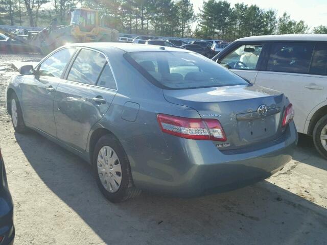 4T1BF3EK2AU544797 - 2010 TOYOTA CAMRY BASE TEAL photo 3