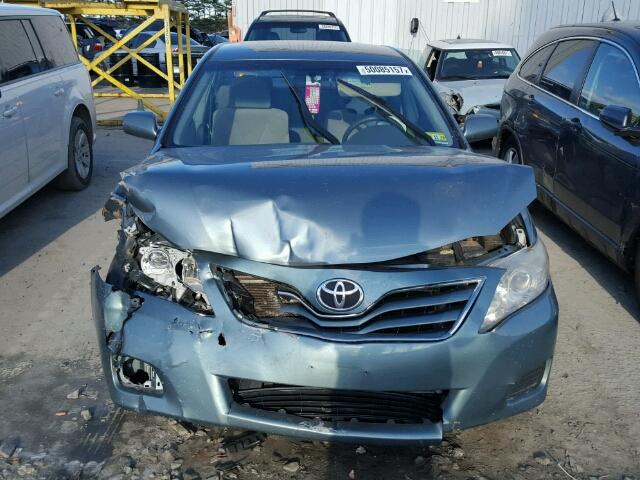 4T1BF3EK2AU544797 - 2010 TOYOTA CAMRY BASE TEAL photo 9