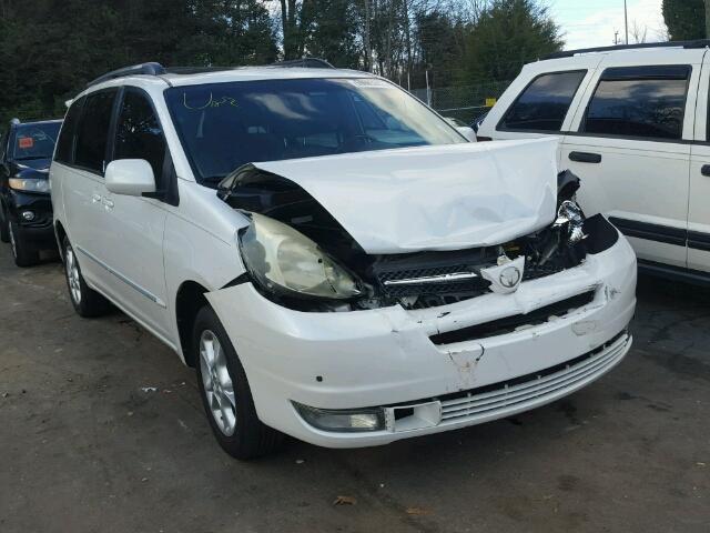 5TDBA22C55S048588 - 2005 TOYOTA SIENNA XLE WHITE photo 1