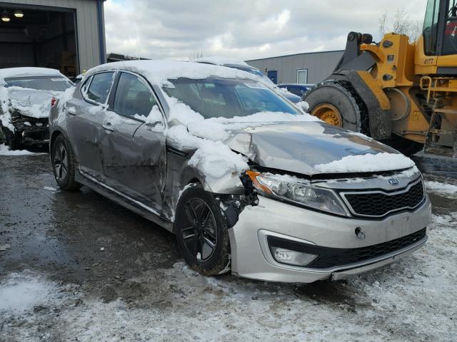 KNAGM4AD1B5005397 - 2011 KIA OPTIMA HYB SILVER photo 1