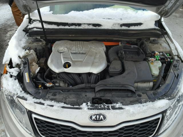 KNAGM4AD1B5005397 - 2011 KIA OPTIMA HYB SILVER photo 7