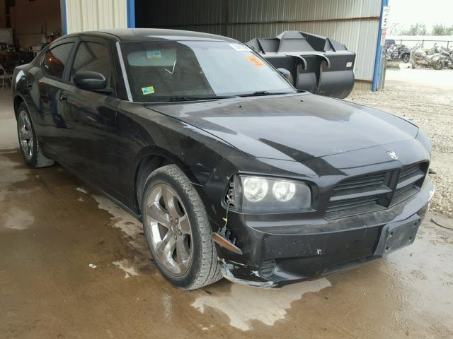 2B3KA43R17H780217 - 2007 DODGE CHARGER SE BLACK photo 1