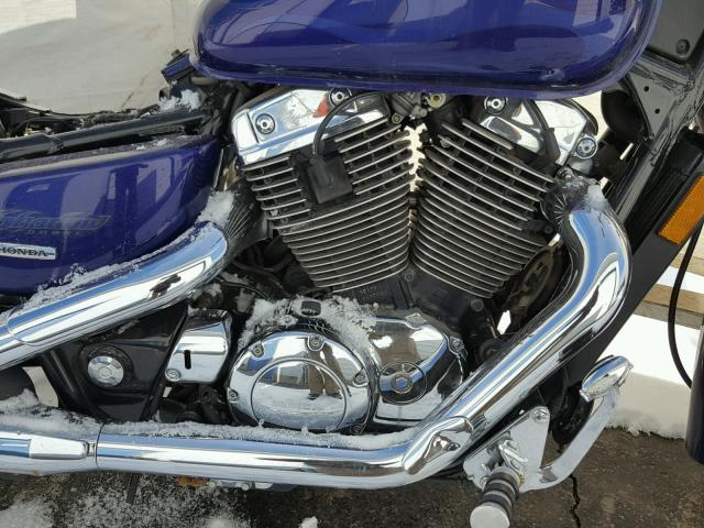 1HFSC43004A404960 - 2004 HONDA VT1100 C2 PURPLE photo 7