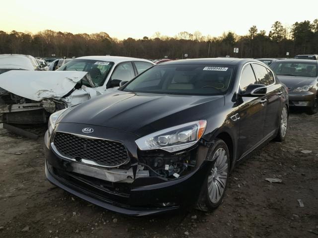 KNALU4D49F6027450 - 2015 KIA K900 BLACK photo 2