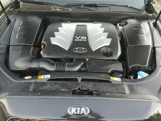 KNALU4D49F6027450 - 2015 KIA K900 BLACK photo 7