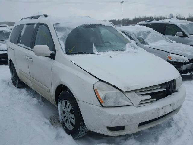 KNDMB233X86220994 - 2008 KIA SEDONA EX WHITE photo 1