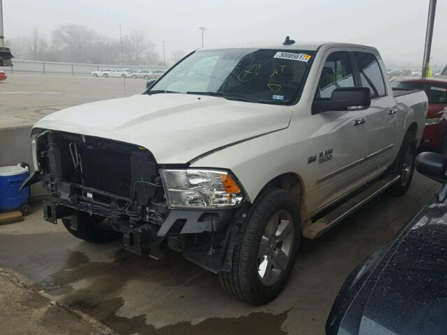 3C6RR6LT6GG287881 - 2016 RAM 1500 SLT WHITE photo 2
