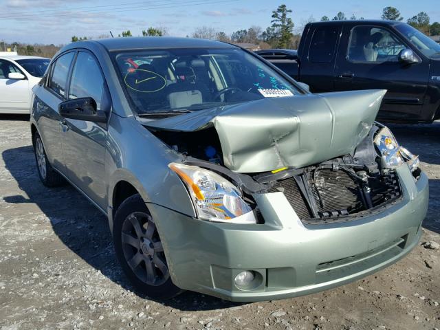 3N1AB61E98L709622 - 2008 NISSAN SENTRA 2.0 GREEN photo 1