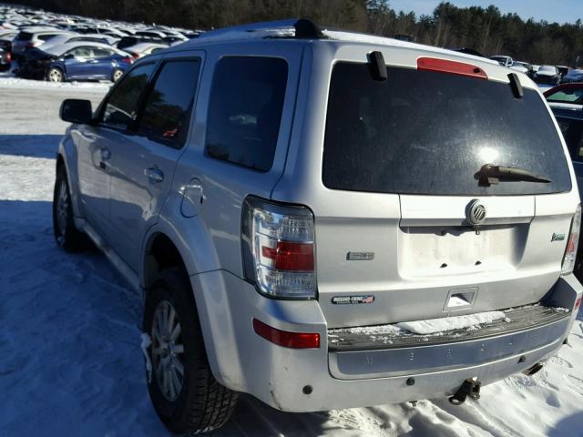 4M2CN9HG4BKJ05338 - 2011 MERCURY MARINER PR SILVER photo 3