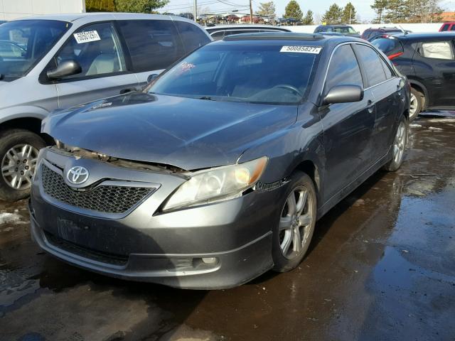 4T1BE46K57U549881 - 2007 TOYOTA CAMRY NEW GRAY photo 2