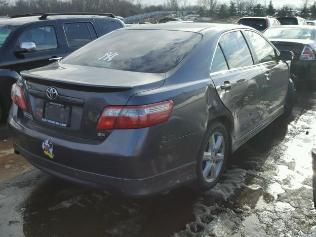 4T1BE46K57U549881 - 2007 TOYOTA CAMRY NEW GRAY photo 4