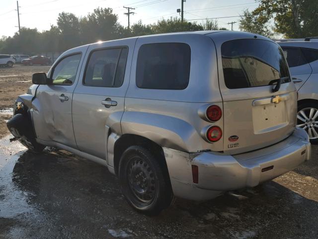 3GNDA13D47S529237 - 2007 CHEVROLET HHR LS Plata foto 3