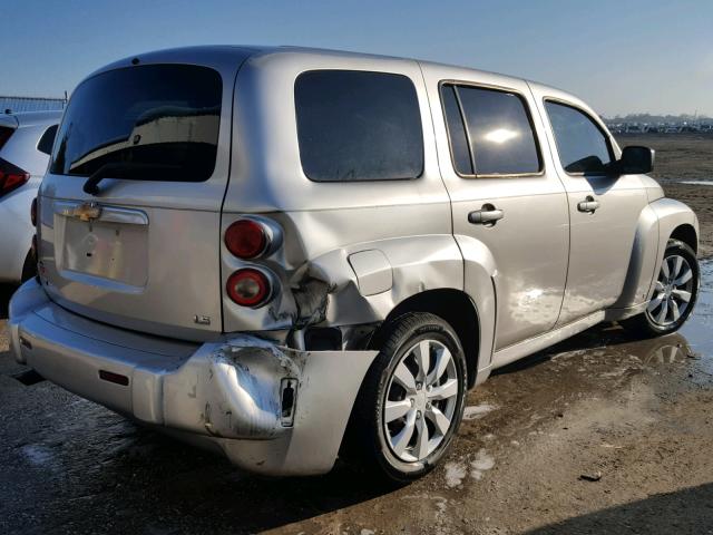 3GNDA13D47S529237 - 2007 CHEVROLET HHR LS Plata foto 4