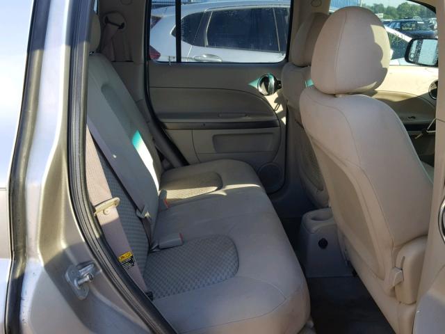 3GNDA13D47S529237 - 2007 CHEVROLET HHR LS Plata foto 6
