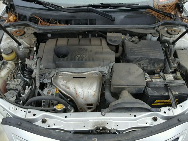 4T1BF3EK7BU641544 - 2011 TOYOTA CAMRY BASE SILVER photo 7