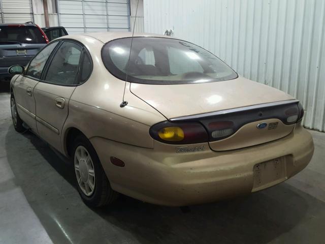 1FALP52U2VG187719 - 1997 FORD TAURUS GL TAN photo 3