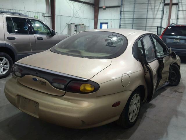 1FALP52U2VG187719 - 1997 FORD TAURUS GL TAN photo 4