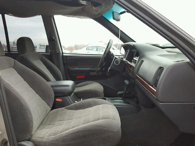 1J4GZ58S3WC352188 - 1998 JEEP GRAND CHER GRAY photo 5