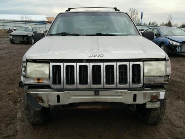 1J4GZ58S3WC352188 - 1998 JEEP GRAND CHER GRAY photo 9