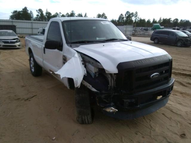 1FTNF21588ED31577 - 2008 FORD F250 SUPER WHITE photo 1