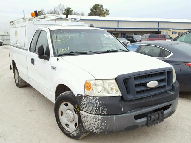 1FTRF12238KD93292 - 2008 FORD F150 WHITE photo 1