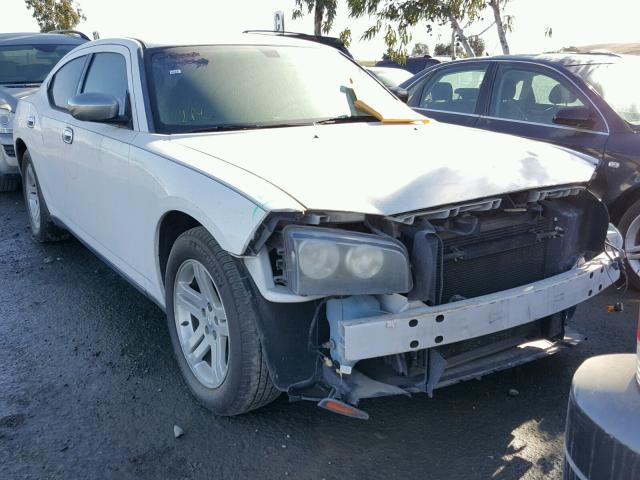 2B3KA43G57H801407 - 2007 DODGE CHARGER SE WHITE photo 1