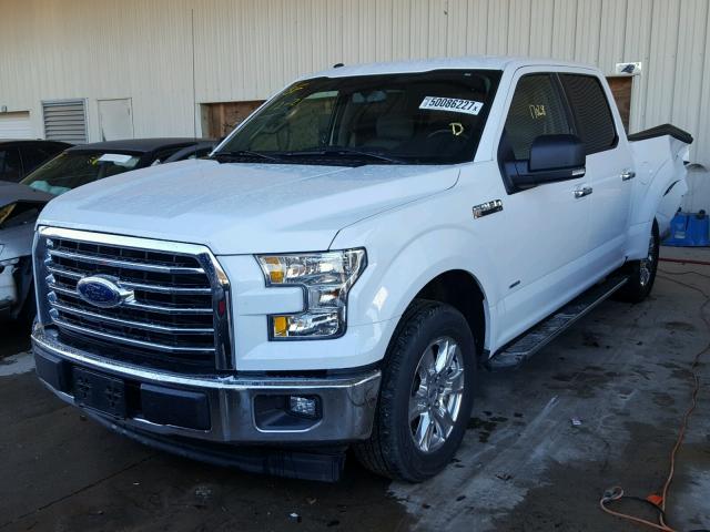 1FTEW1CP3HFA06922 - 2017 FORD F150 SUPER WHITE photo 2