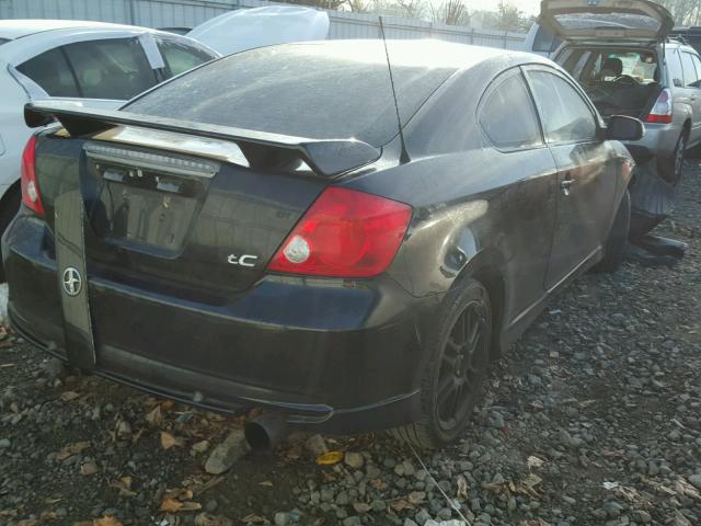 JTKDE177X60108865 - 2006 TOYOTA SCION TC BLACK photo 4