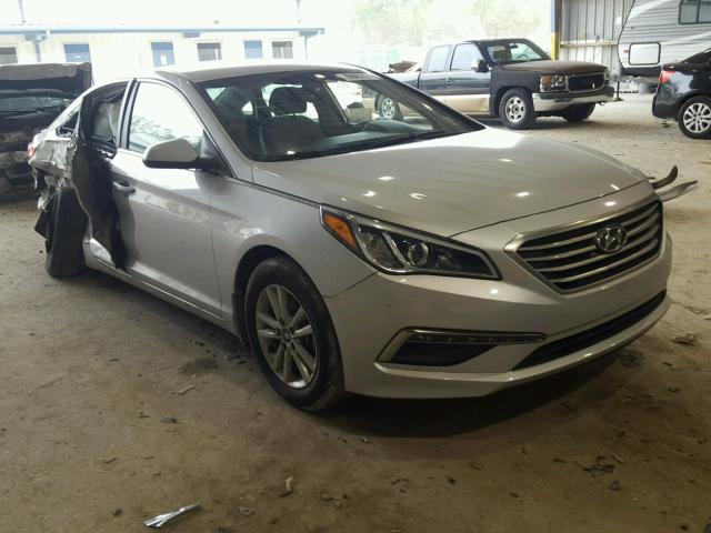 5NPE24AF9FH175045 - 2015 HYUNDAI SONATA SE SILVER photo 1