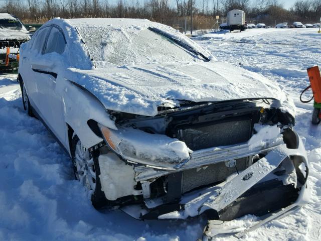 3FA6P0G71FR244036 - 2015 FORD FUSION S WHITE photo 1