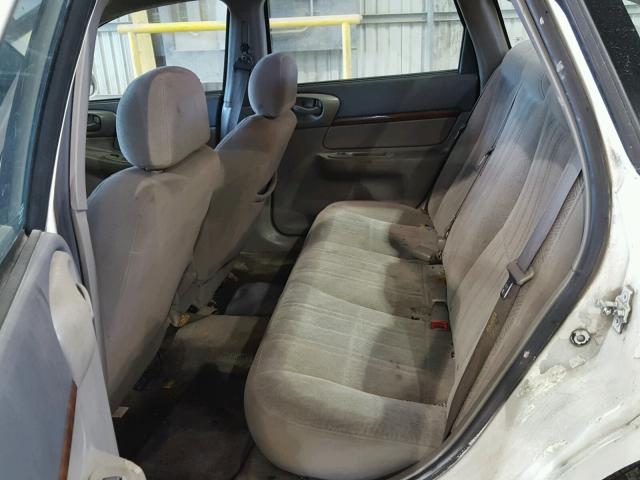 2G1WF52E049174623 - 2004 CHEVROLET IMPALA WHITE photo 6