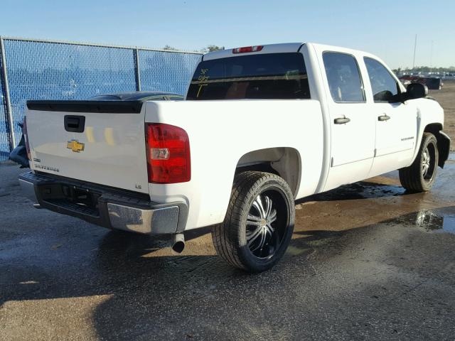 3GCPCREA3BG171156 - 2011 CHEVROLET SILVERADO WHITE photo 4