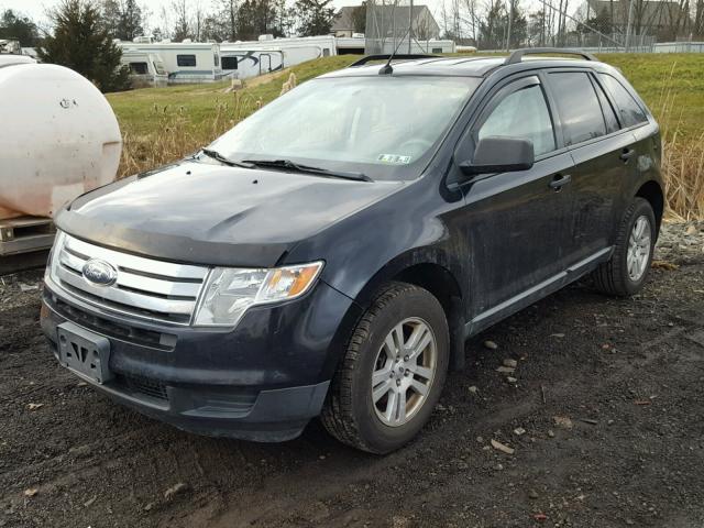 2FMDK36C49BA82689 - 2009 FORD EDGE SE BLUE photo 2