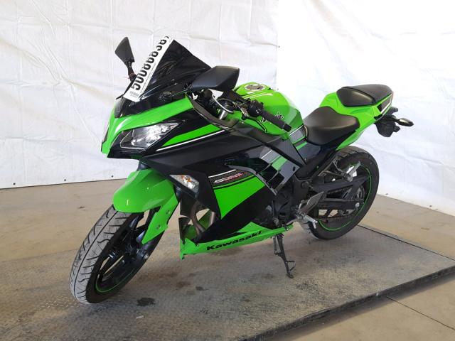 JKAEX8A18DDA09970 - 2013 KAWASAKI EX300 A GREEN photo 2