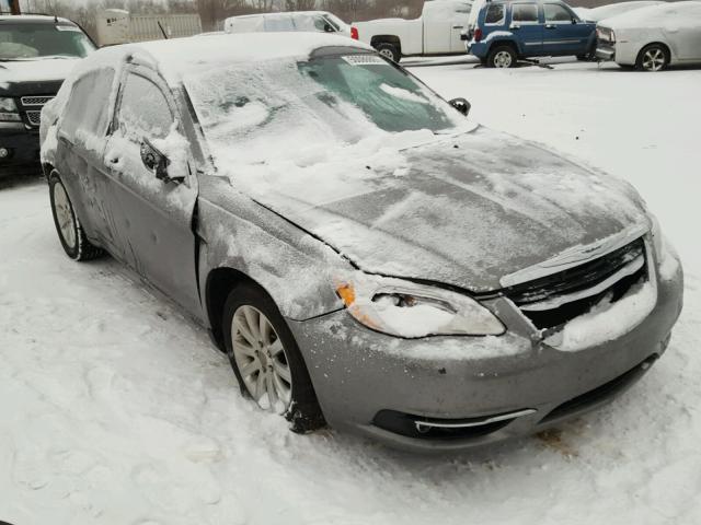 1C3CCBCG5DN597670 - 2013 CHRYSLER 200 LIMITE GRAY photo 1