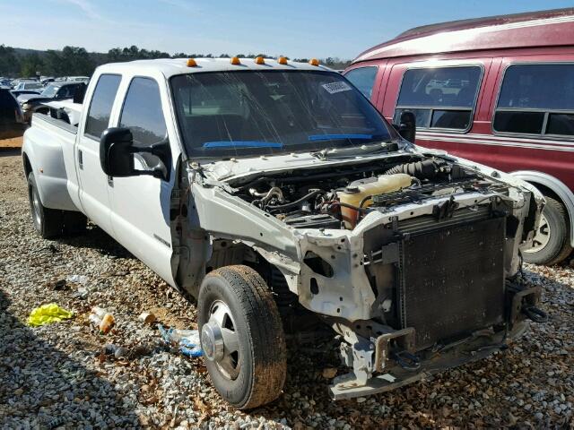 1FTWW32F41EC52026 - 2001 FORD F350 SUPER WHITE photo 1