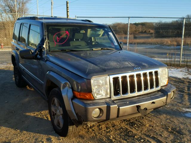 1J8HG48K68C186416 - 2008 JEEP COMMANDER GRAY photo 1