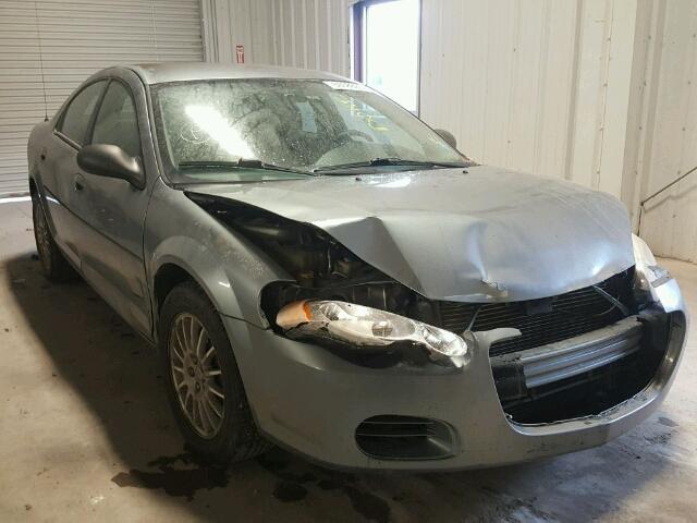 1C3EL46X76N249274 - 2006 CHRYSLER SEBRING GRAY photo 1