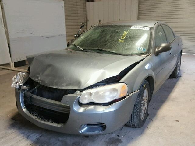 1C3EL46X76N249274 - 2006 CHRYSLER SEBRING GRAY photo 2