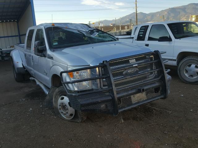 1FT8W3DT8BEB09531 - 2011 FORD F350 SUPER SILVER photo 1