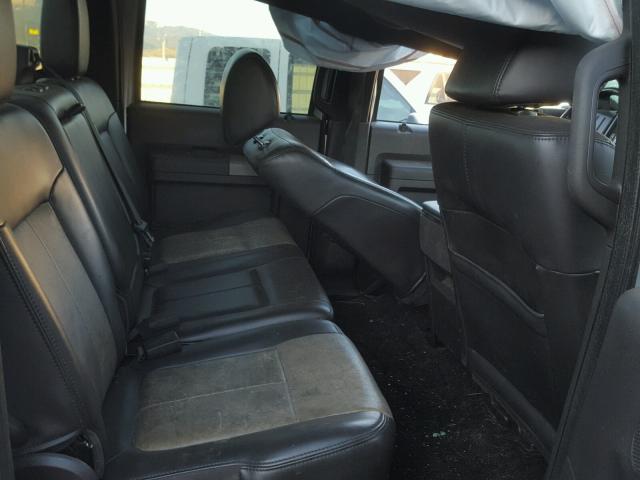 1FT8W3DT8BEB09531 - 2011 FORD F350 SUPER SILVER photo 6