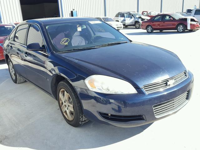 2G1WB58K389113555 - 2008 CHEVROLET IMPALA LS BLUE photo 1