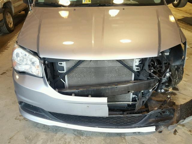 2C4RDGBG5DR782421 - 2013 DODGE GRAND CARA GRAY photo 7