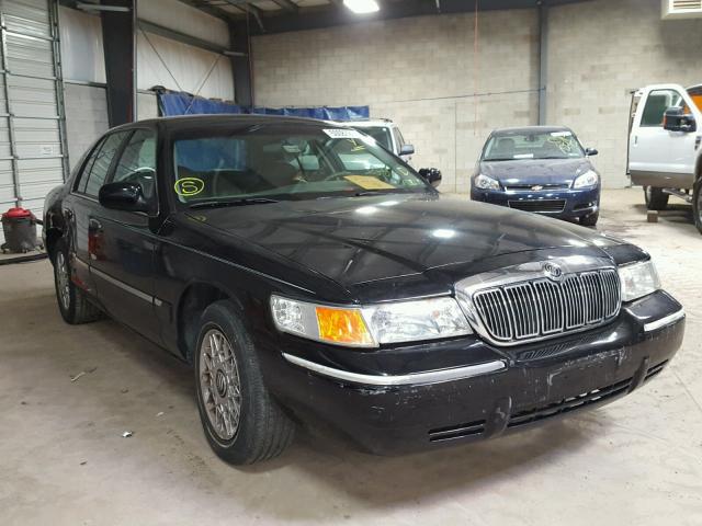 2MEFM74W0YX616184 - 2000 MERCURY GRAND MARQ BLACK photo 1