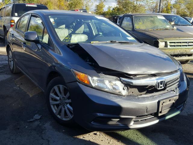 2HGFB2F95CH508813 - 2012 HONDA CIVIC EXL 灰色 照片 1