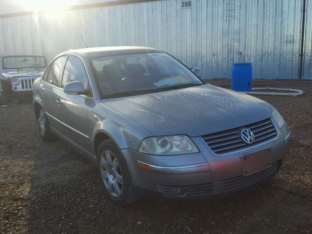 WVWAD63B95P050466 - 2005 VOLKSWAGEN PASSAT GLS GREEN photo 1